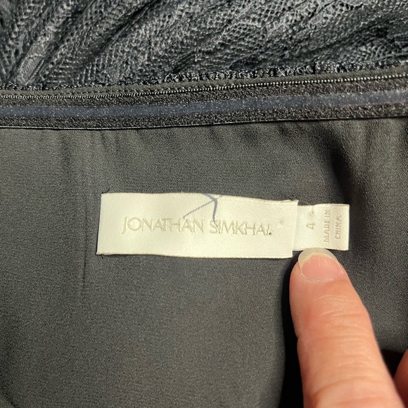 EUC Jonathan Simkhai- Bonnie Lace Plisse Dress. Size 4 - Picture 7 of 13